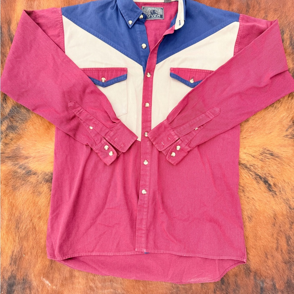 Spindle River Western Button Up